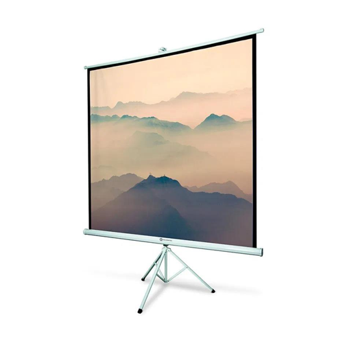 Tela Manual Para Projector (180x180cm)